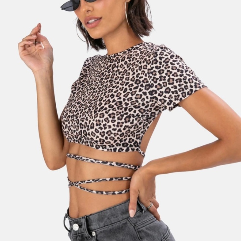 Adika NWOT Dominic Open Back Top